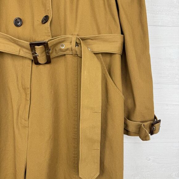 Zerina Akers Bar III Trench Jumpsuit Women 3X Belted Utility Wide Leg Mobwife - Picture 5 of 15